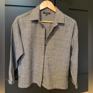 Madewell Flannel Bromley Shirt in Ronan Plaid NWOT